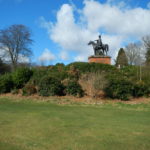 The statue of Sir Arthur Wellesley, The 1st Duke of Wellington at Wellesley Woodlands