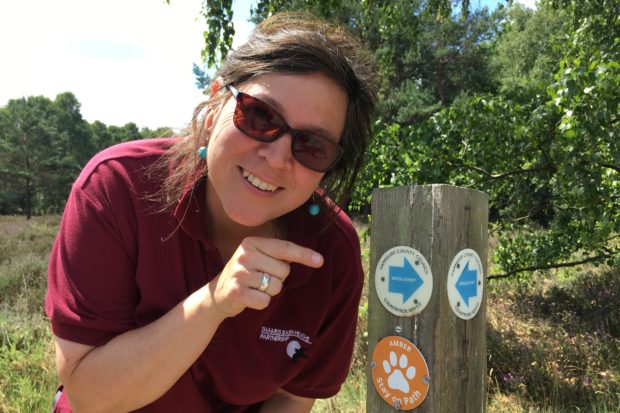 Warden Trudi on the trail of treasure