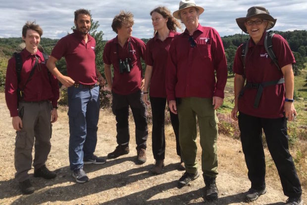 Warden team at Barossa