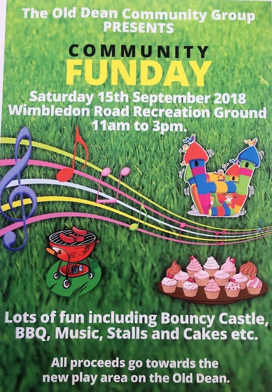 Old Dean Fun Day Poster