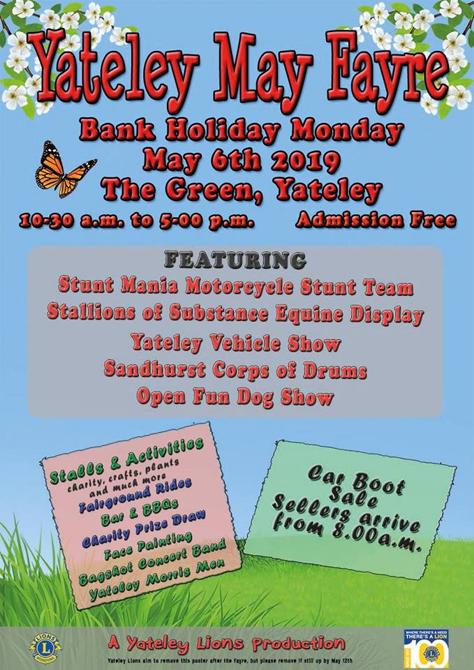 Yateley May Fayre Thames Basin Heaths