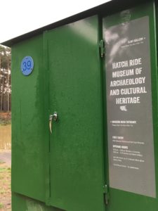 Mini-museum at Buckler's Forest