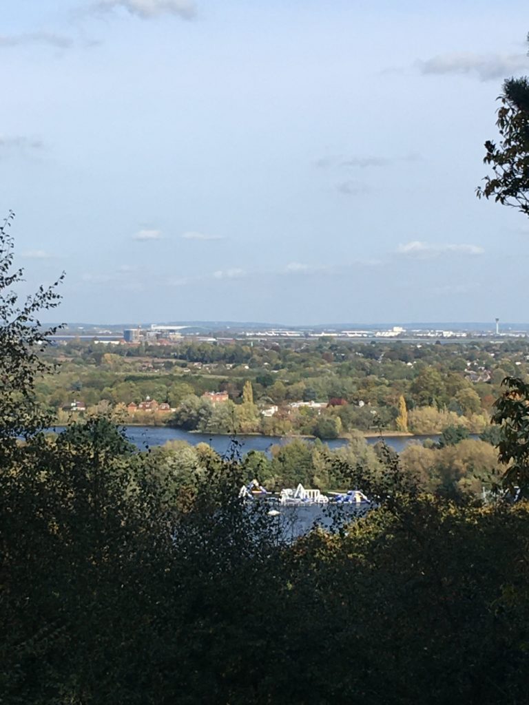 Photograph of the view from St Ann's Hill