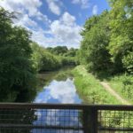 Photo of a pretty view down the Canal.