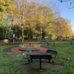 Photograph of a children's play ground.