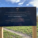 Photo of a sign at the entrance to Tweseldown, asking people to act responsibly (as per this article)