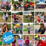 Montage of fun photos from last year's Heath Week. Includes fire engines, reptiles, colouring activities and lots more.