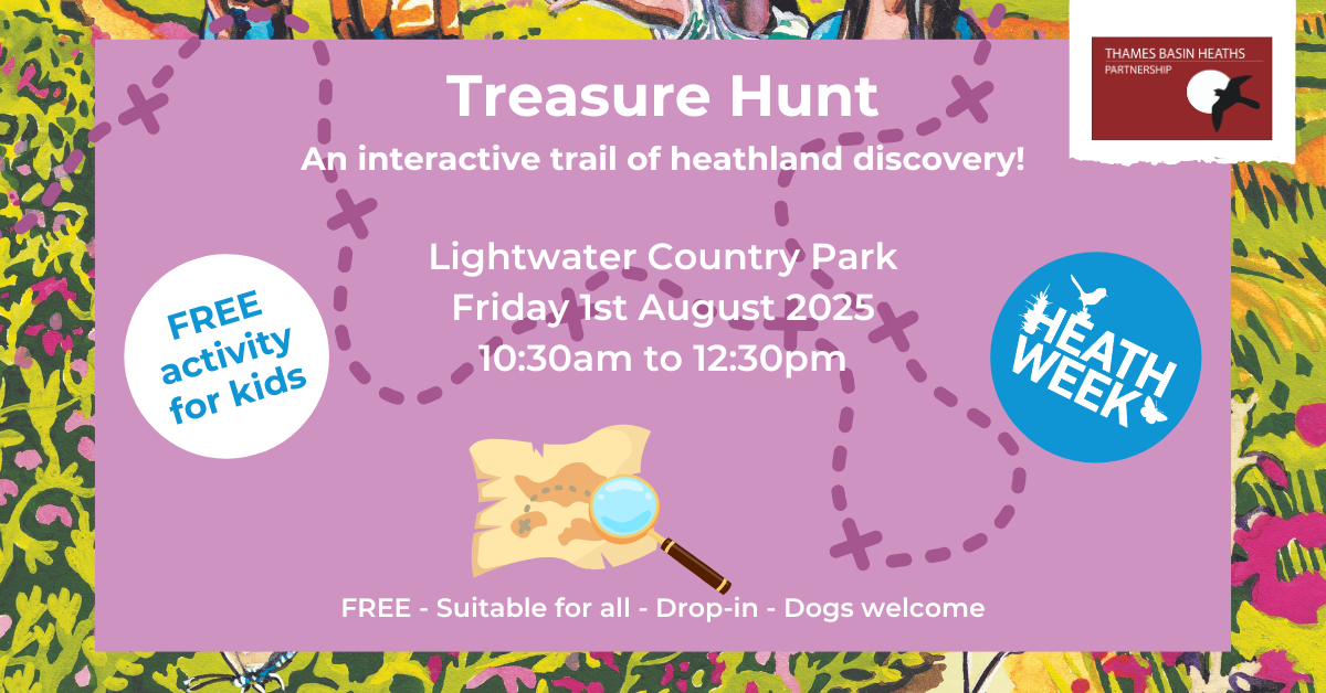 Pretty pink post advertising a Heath Week event